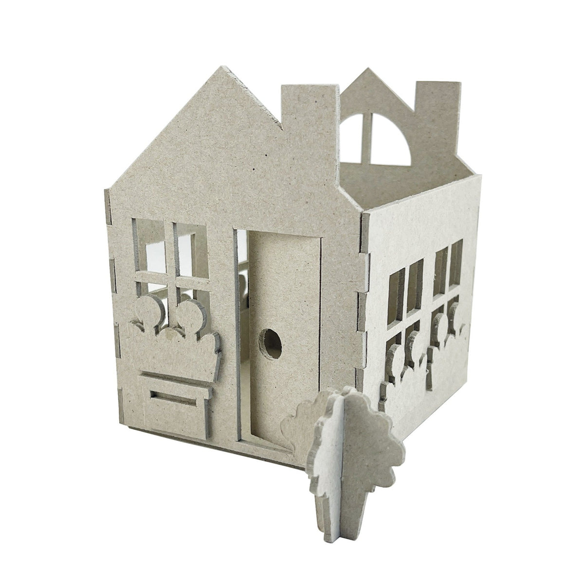RePaCREA Bastelset „Lichterhaus“, 12er Set