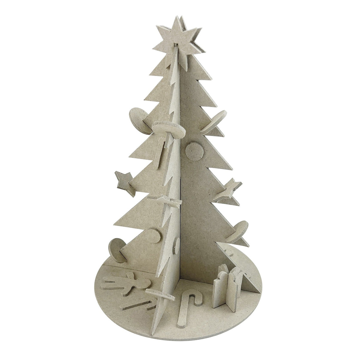 RePaCREA Bastelset „Weihnachtsbaum“, 12er Set