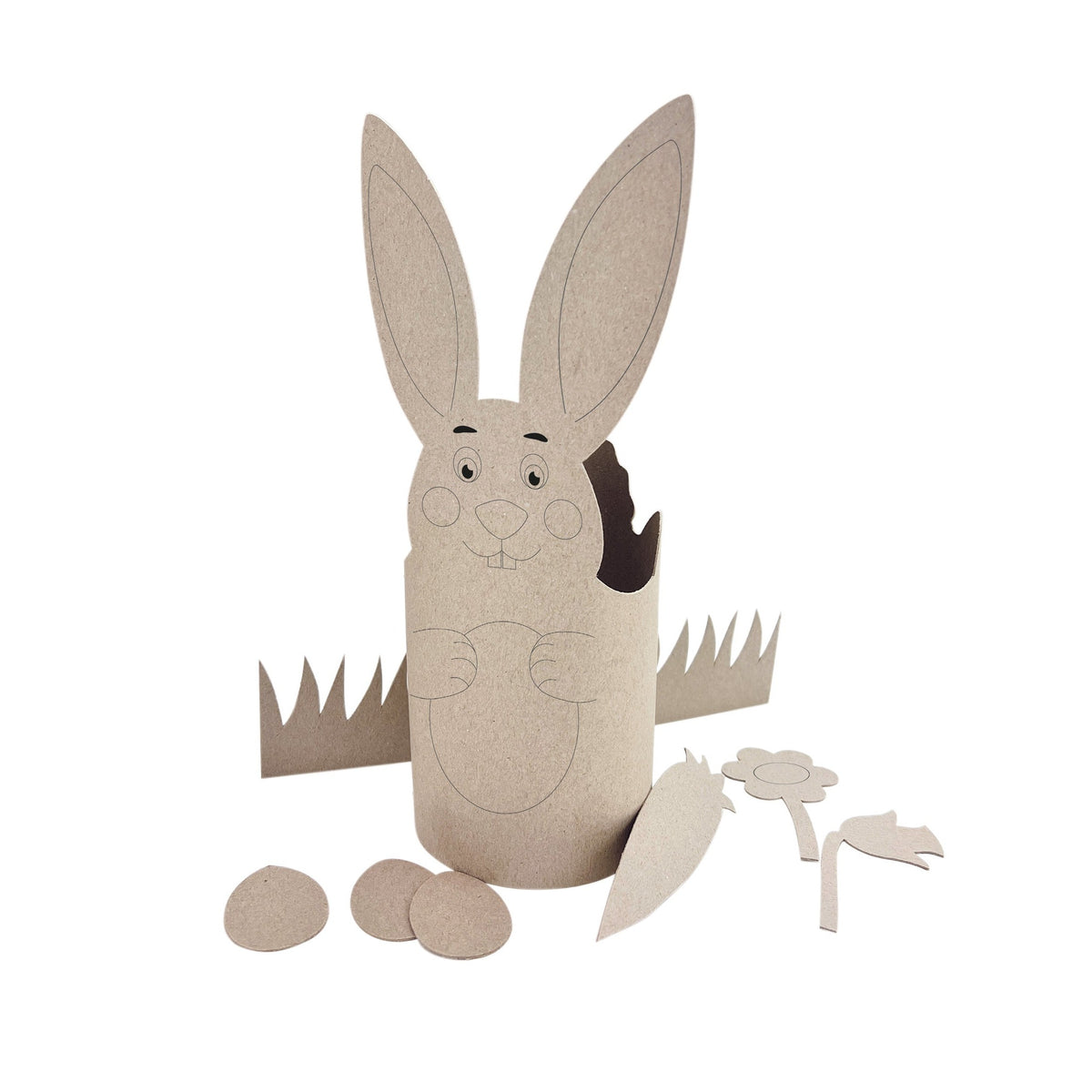 RePaCREA Bastelset „Osterhase“, 25er Set