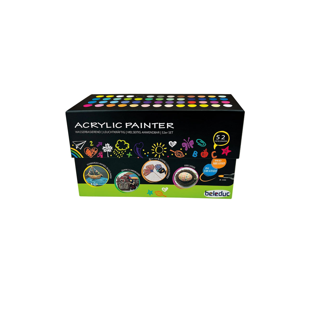 Acrylic Painter, 52er Set