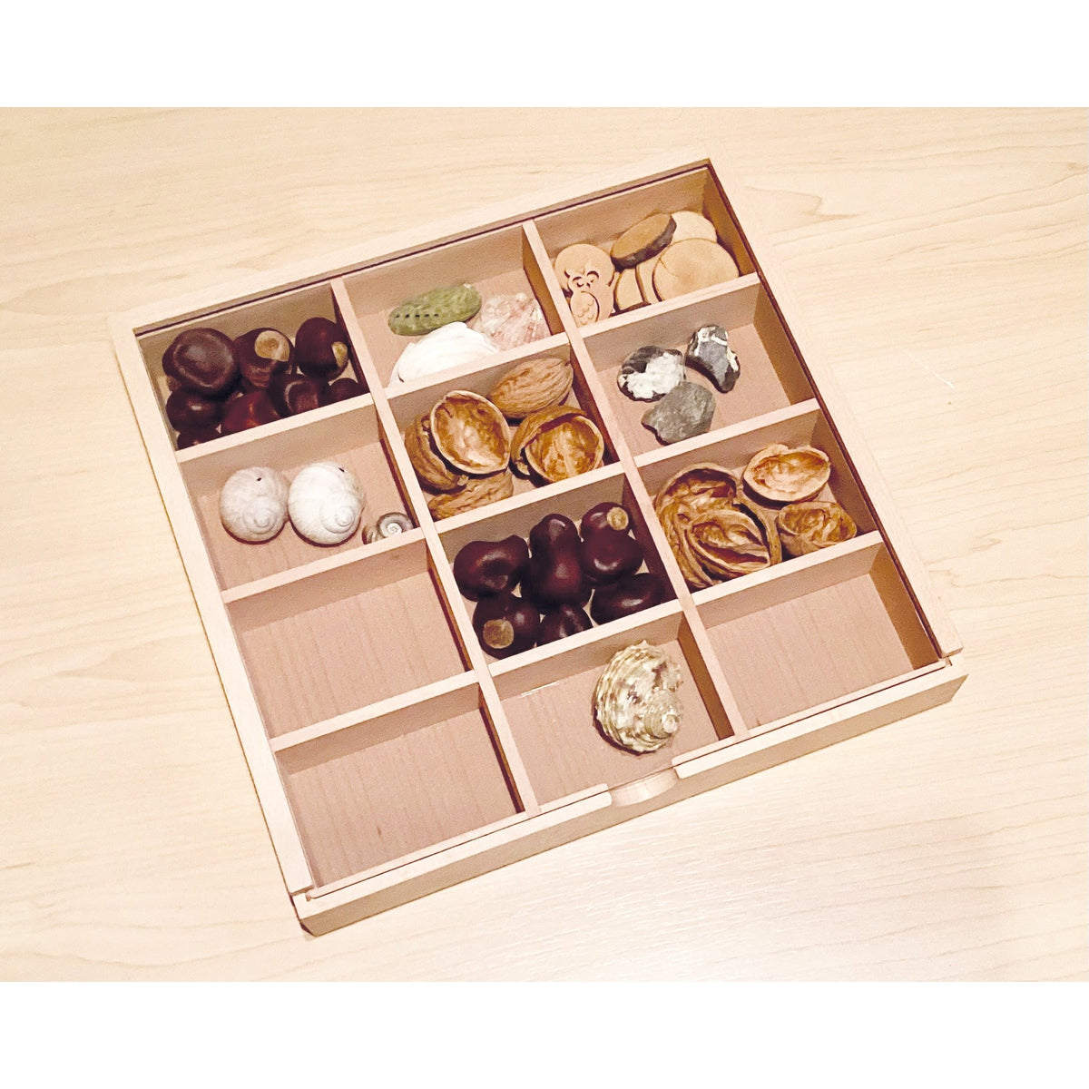Sortierbox mit Schiebedeckel, groß