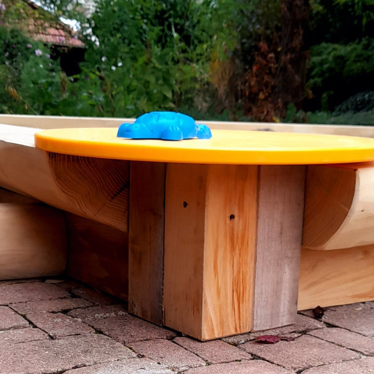 Halbstamm-Sandkasten Robinie – Bild 8