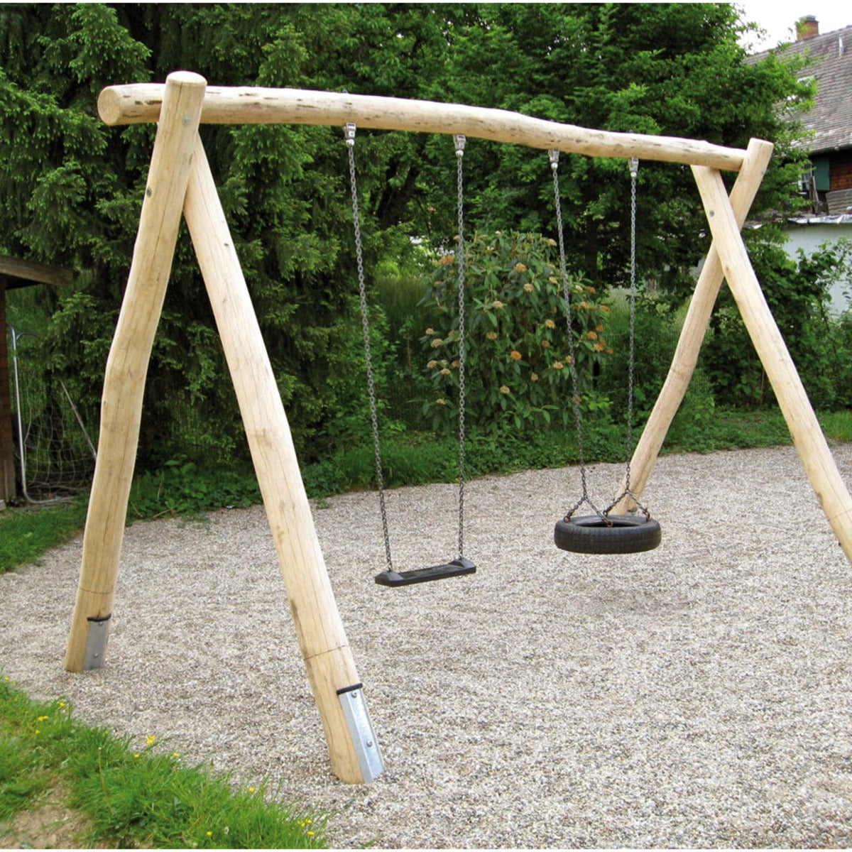 Doppelschaukel Robinie – Bild 2