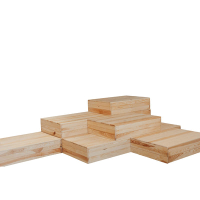 Lümmel-Stufendeck – naturbelassen
