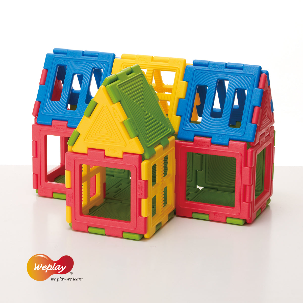 We-Blocks Mini Steckplatten – 56 Teile