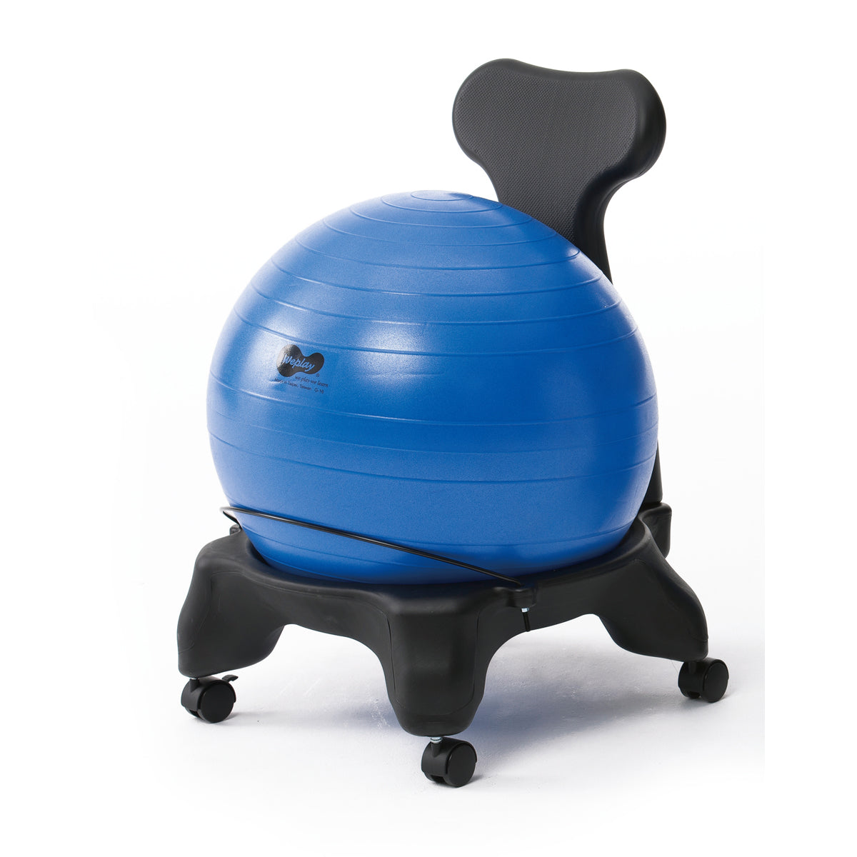 Ballstuhl mit Rollen – groß, Ball Ø 48 cm