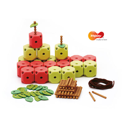 Apple Links Fädel- und Steckspiel