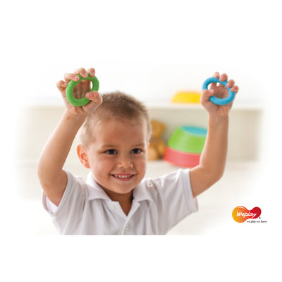 Squeezer Fingertrainer-Ringe, 6er-Set – Bild 6