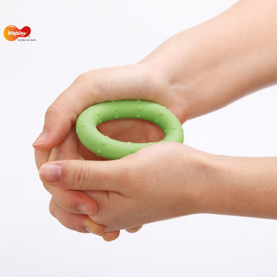 Squeezer Fingertrainer-Ringe, 6er-Set – Bild 4