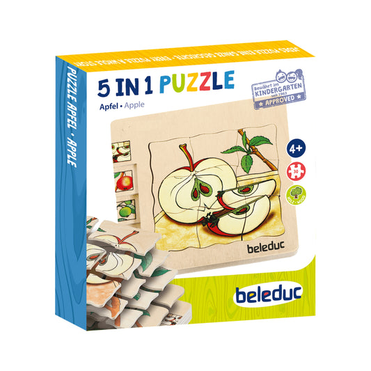 Lagen-Puzzle "Apfel"