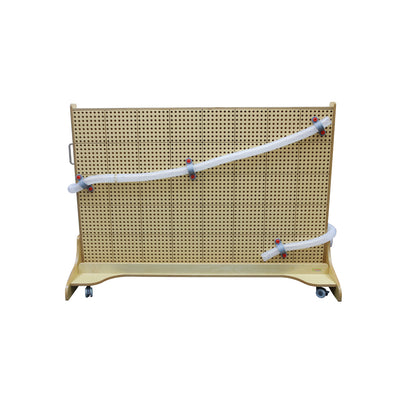STEM-Wandplatten-Trolley, beidseitig, 166 × 125 cm