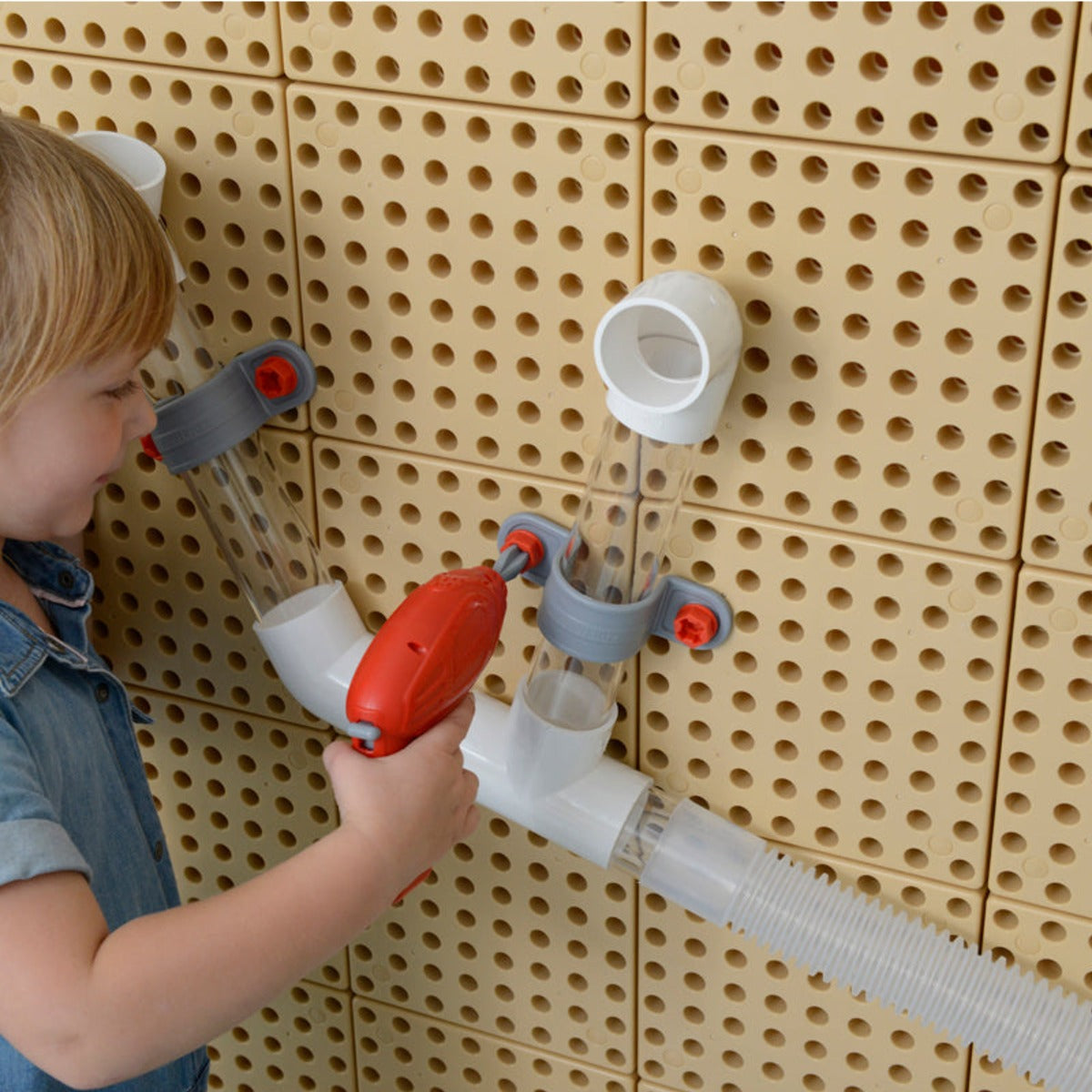 Werkzeug-Set mit Elektroschrauber für die STEM-Wand, 11-teilig