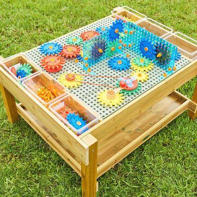STEM-Spieltisch für draußen