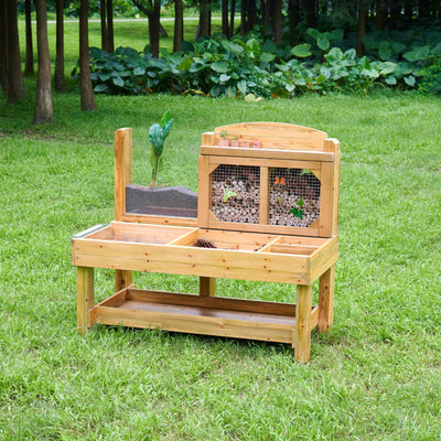 Insekten- und Pflanzenbeobachtungsstand