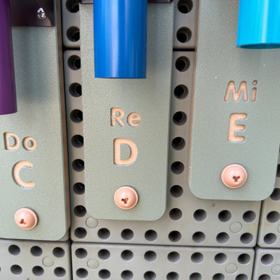 Glockenspiel für die STEM-Wand