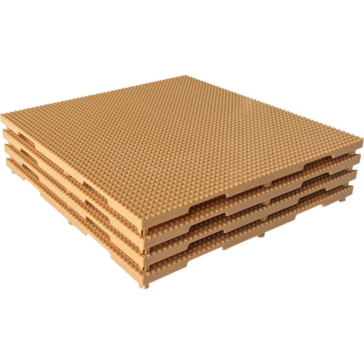 Klemmbaustein-Grundplatten, 4er-Set – Klassik