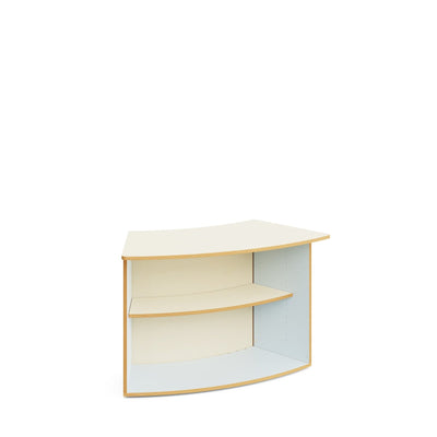 Arky Achtelkreis-Regal – Hellblau