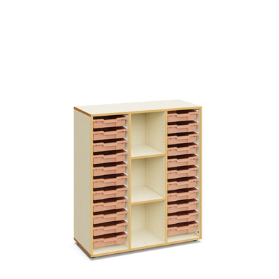 Blair Regal mit 22 flachen Boxen – Hellterracotta