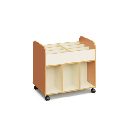 Dan Bücherwagen – Hellterracotta