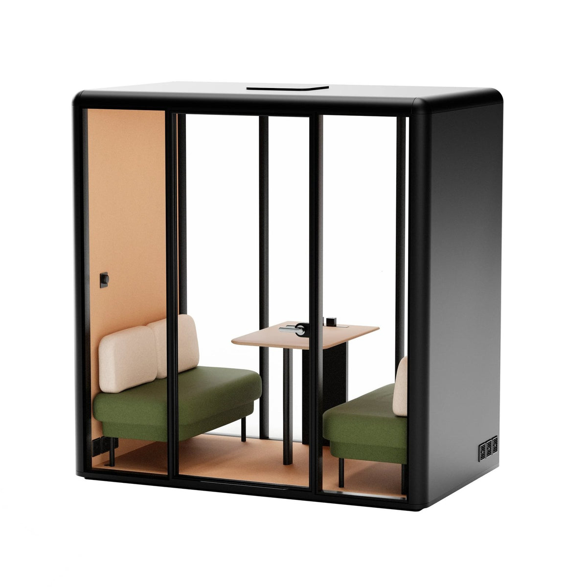 Essen L Akustikkabine für 2–4 Personen