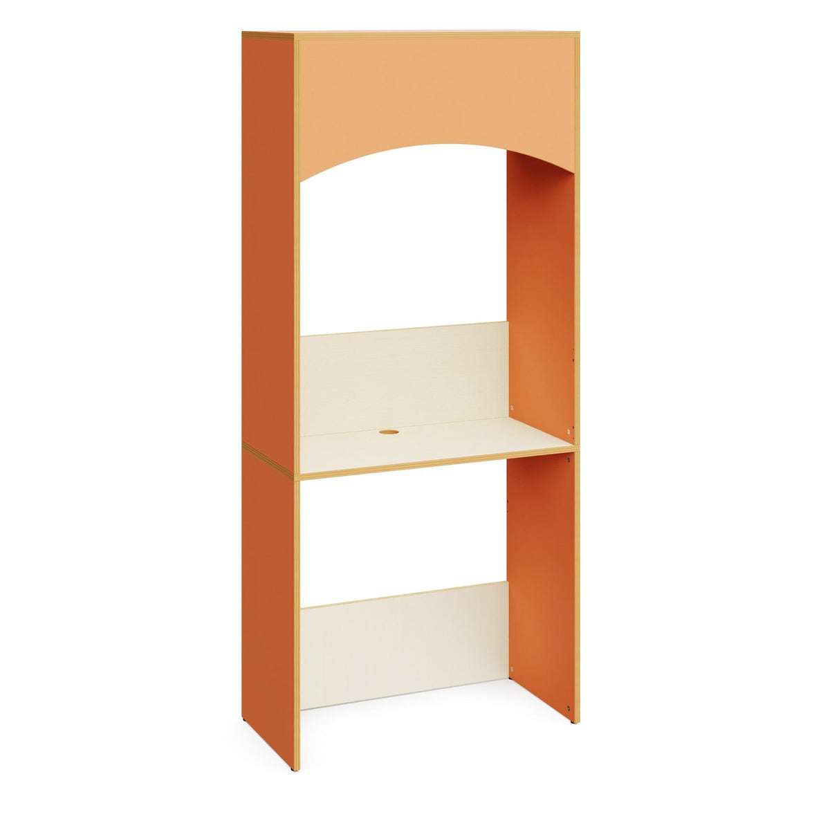 KROK Lernkabine mit Schreibtisch – Hellterracotta