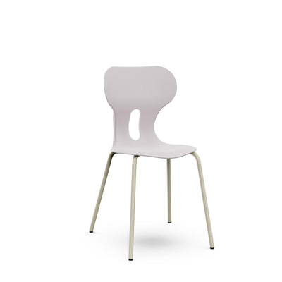 Lia Basic Mehrzweckstuhl, Kunststoffschale – Weiß / 46 cm