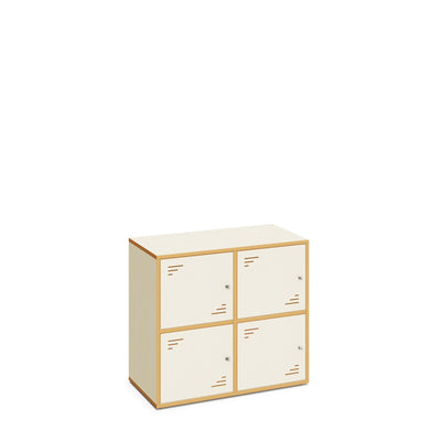 Locky Schließfachschrank 2×2