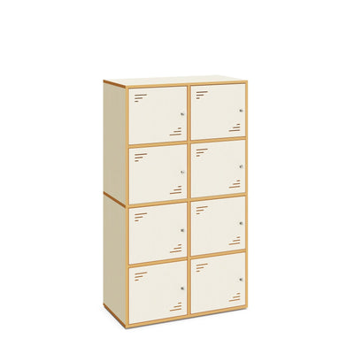 Locky Schließfachschrank 2×4