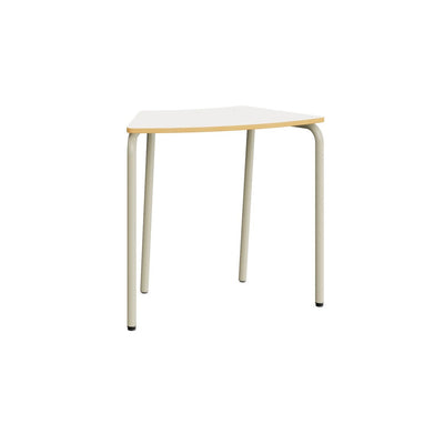 Octa Freiformtisch, klappbar – Weiß / 77 cm