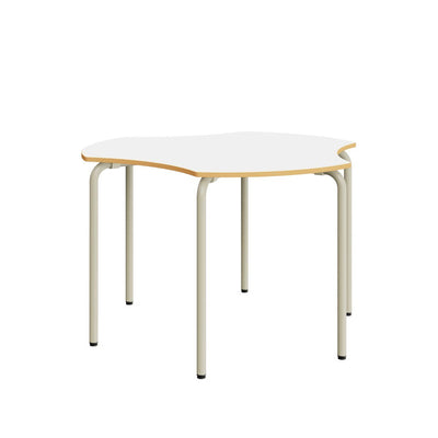 Trisix Gruppenarbeitstisch – Weiß / 77 cm