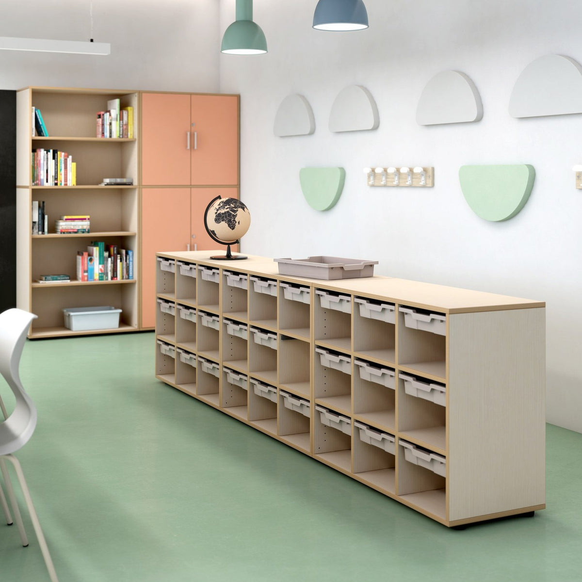 Velvet Akustikpaneele Halbkreis, 8er-Set – Bild 5
